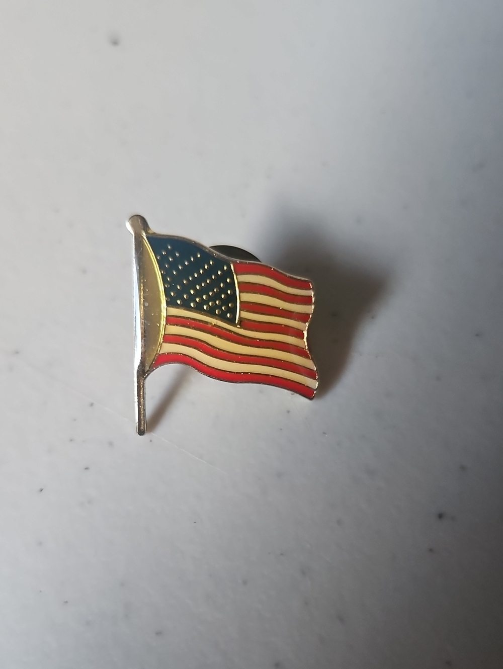 Flag Pin Great For Men Or Woman Small But Cute